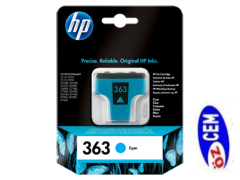 HP 363 (C8771EE) Orjinal Mavi (Cyan) İnkJet Mürekkep Kartuşu