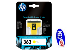 HP 363 (C8773EE) Orjinal Sarı (Yellow) İnkJet Mürekkep Kartuşu
