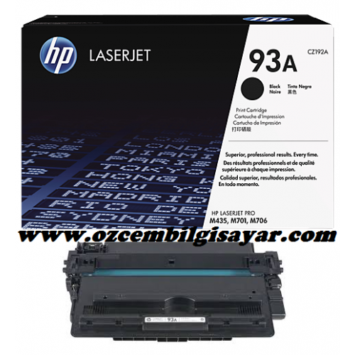 HP CZ192A (93A) Orjinal Siyah (Black) LaserJet Toner