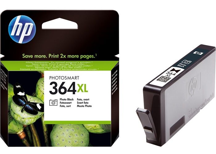 HP 364XL-CB322EE (Photosmart 5510-5514-5515-6510-7510-B109a-B109d-B109f-B109n-B110a-B110c-B110e-B209a-B209c-B210a-B210c-B8550-C309a-C309g-C310a-C410b-C5380-C6380-D5460) Orjinal Fotoğraf Siyah (Foto Black) Kartuşu