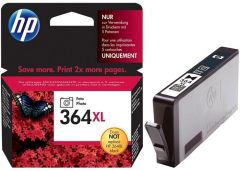 HP 364XL-CB322EE (Photosmart 5510-5514-5515-6510-7510-B109a-B109d-B109f-B109n-B110a-B110c-B110e-B209a-B209c-B210a-B210c-B8550-C309a-C309g-C310a-C410b-C5380-C6380-D5460) Orjinal Fotoğraf Siyah (Foto Black) Kartuşu