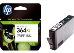 HP 364XL-CB322EE (Photosmart 5510-5514-5515-6510-7510-B109a-B109d-B109f-B109n-B110a-B110c-B110e-B209a-B209c-B210a-B210c-B8550-C309a-C309g-C310a-C410b-C5380-C6380-D5460) Orjinal Fotoğraf Siyah (Foto Black) Kartuşu