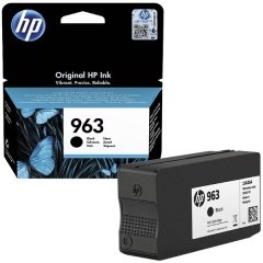 HP 963-3JA26AE (Pro 9010/Pro 9012/Pro 9013/Pro 9014/Pro 9015/Pro 9016/Pro 9019/Pro 9020/Pro 9020/Pro 9022/Pro 9023/Pro 9025) Orjinal Siyah Kartuşu