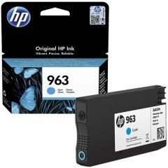HP 963-3JA23AE (OfficeJet Pro 9010-9012-9013-9014-9016-9015-9019-9022-9023-9025) Orjinal Mavi Kartuşu