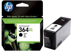HP 364XL-CN684EE (DeskJet 3070A-3522-3524/OfficeJet 4622/Photosmart 5510-5514-5515-6510-7510-B109a-B109d-B109f-B109n-B110a-B110c-B110e-B209a-B209c-B210a-B210c-B8550-C309a-C309g-C310a-C410b-C5380-C6380-D5460) Orjinal Siyah Kartuşu