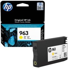 HP 963-3JA25AE (OfficeJet Pro 9010-9012-9013-9014-9016-9015-9019-9022-9023-9025) Orjinal Sarı Kartuşu