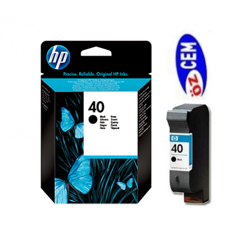 HP 40 (51640AE) Orjinal Siyah (Black) İnkJet Mürekkep Kartuşu