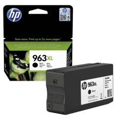 HP 963XL-3JA30AE (Pro 9010/Pro 9012/Pro 9013/Pro 9014/Pro 9015/Pro 9016/Pro 9019/Pro 9020/Pro 9020/Pro 9022/Pro 9023/Pro 9025) Orjinal Siyah Kartuşu