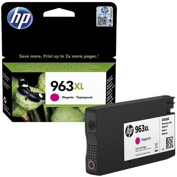 HP 963XL-3JA28AE (Pro 9010/Pro 9012/Pro 9013/Pro 9014/Pro 9015/Pro 9016/Pro 9019/Pro 9020/Pro 9020/Pro 9022/Pro 9023/Pro 9025) Orjinal Kırmızı Kartuşu
