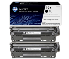 HP Q2612AD (1010-1012-1015-1018-1020-1022-3015-3020-3030-3050-3052-3055-M1005-M1120-M1319-M521) Orjinal Siyah Toner