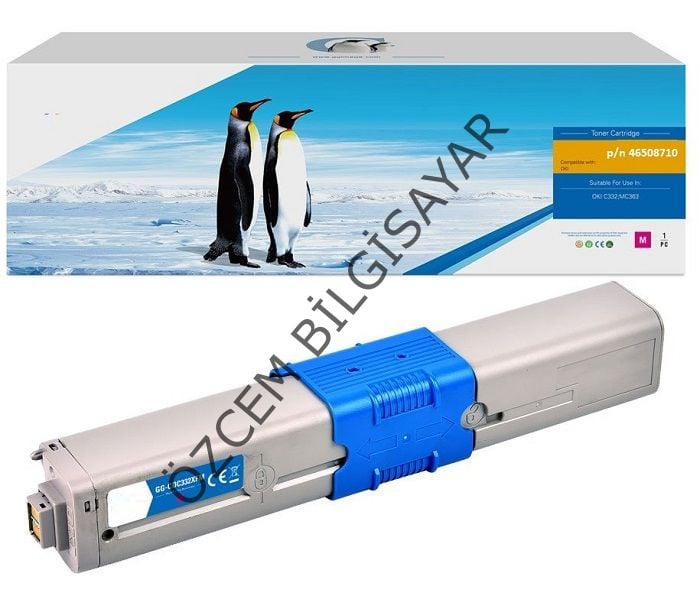 OKİ C332-MC363 (p/n 46508710) Muadil Kırmızı Toner