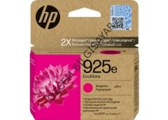 HP 925e-4K0W1PE (Pro 8120-Pro 8122-Pro 8123-Pro 8124-Pro 8125-Pro 8130-Pro 8132-Pro 8134-Pro 8135) Orijinal Kırmızı Kartuşu