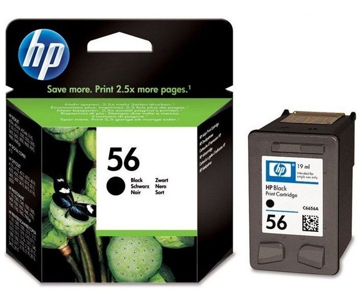 HP 56-C6656A (1210-1215-1315-1350-2105-2175-4212-4255-5150-5550-5610-7350) Orjinal Siyah Kartuşu