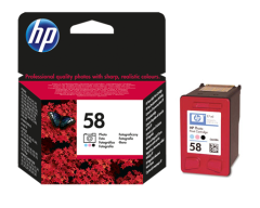 HP 58-C6658AE (1315-1350-2110-3550-5550-5610-6110-D2360-D2460-F4185-J5508) Orjinal Fotoğraf Kartuşu