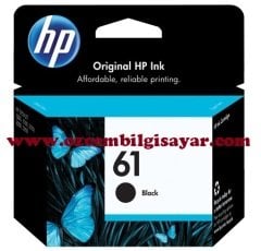HP 61 (CH561WN) Orjinal Siyah (Black) Mürekkep Kartuşu