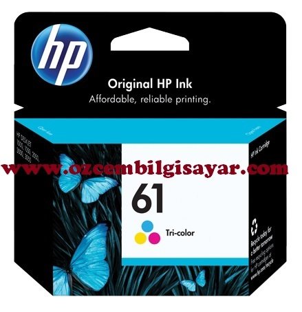 HP 61 (CH562WN) Orjinal Renkli (Color) Mürekkep Kartuşu