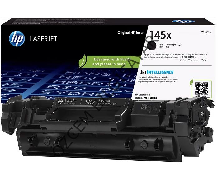 HP W1450X-145X (Pro 3001-3002-3003-3004-MFP 3100-3101-3102-3103-3104-M330-M332-M337) Orjinal Siyah Toner