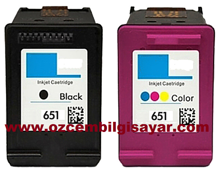 Muadil HP 651 (C2P11AE) Renkli (Color) İnkJet Kartuşu