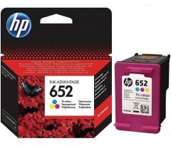 Boş HP 652-F6V24AE (1115-2135-2136-3635-3636-3775-3785-3787-3790-3835-4535-4675-5075-5085-5275-5675) Renkli Kartuş Satış