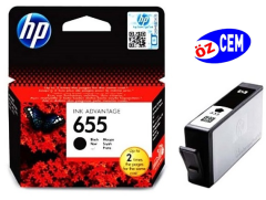 HP 655-CZ109AE (3525-4615-4625-5525) Orjinal Siyah (Black) Kartuşu