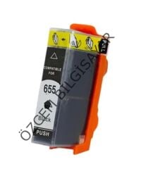 HP 655-CZ109AE (Deskjet 3520-3525-4610-4615-4625-5520-5525-6520-6525) Muadil Siyah Kartuşu