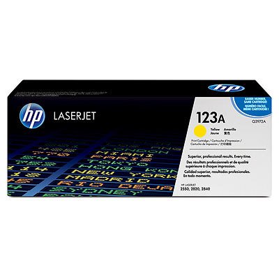 HP Q3972A (123A) Orjinal Sarı (Yellow) LaserJet Toner