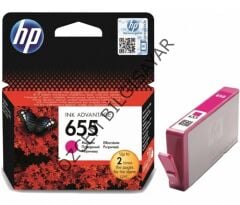 HP 655-CZ111AE (Deskjet 3520-3525-4610-4615-4625-5520-5525-6520-6525) Orjinal Kırmızı Kartuşu