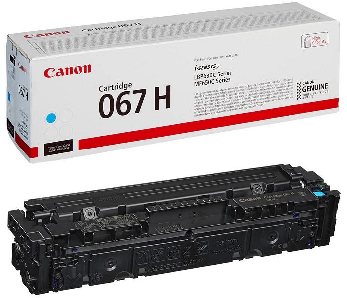 Canon CRG-067H C (LBP631-LBP632-LBP633-MF651-MF655-MF656-MF657) Orjinal Mavi Toner