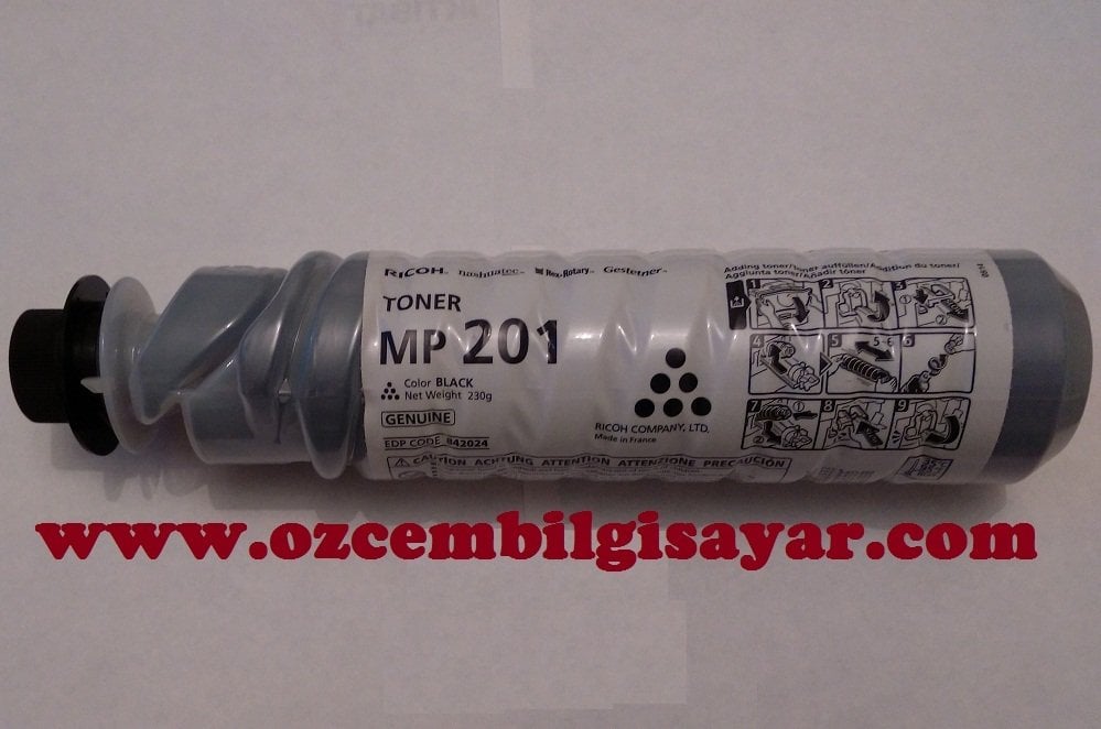 Ricoh Aficio MP 201 Orjinal Siyah (Black) LaserJet Toner