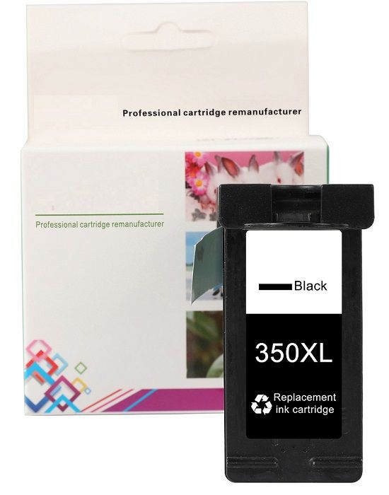 HP 350XL-CB336EE (C4280-C4380-C4480-C4580-5280-D4260-D4360-D5360-J5780-J6410) Muadil Siyah Kartuşu