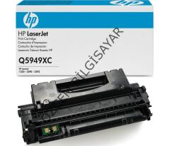 HP Q5949XC (1160-1320-3390-3392) Orjinal Siyah Toner