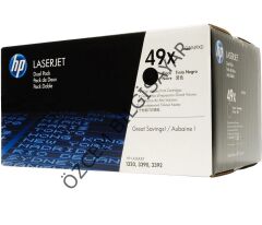 HP Q5949XD-49X (1160-1320-3390-3392) Orjinal Siyah Toner
