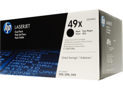 HP Q5949XD-49X (1160-1320-3390-3392) Orjinal Siyah Toner