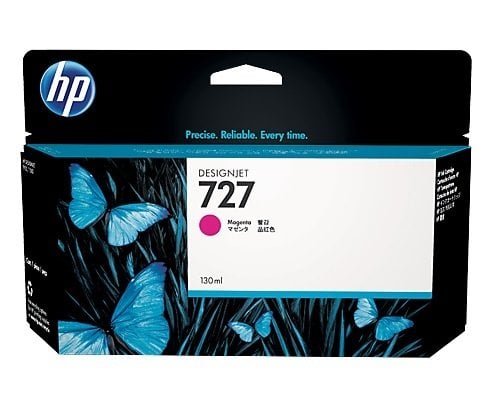 HP 727-B3P20A (T920-T930-T1500-T1530-T2500-T2530) Orjinal Kırmızı Kartuşu
