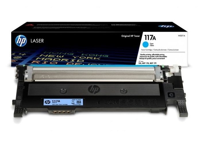 HP 117A-W2071A (150a-150nw-178nw-179fnw) Orjinal Mavi Toner