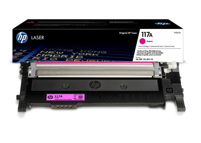 HP 117A-W2073A (150a-150nw-178nw-179fnw) Orjinal Kırmızı Toner