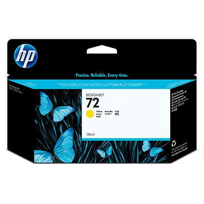 HP 72-C9373A (T610-T620-T770-T790-T795-T1100-T1120-T1200-T1300-T2300) Orjinal Sarı Kartuşu