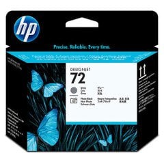HP 72-C9380A (T610-T620-T770-T790-T795-T1100-T1120-T1200-T1300-T2300) Orjinal Gri-Foto Baskı Kafası
