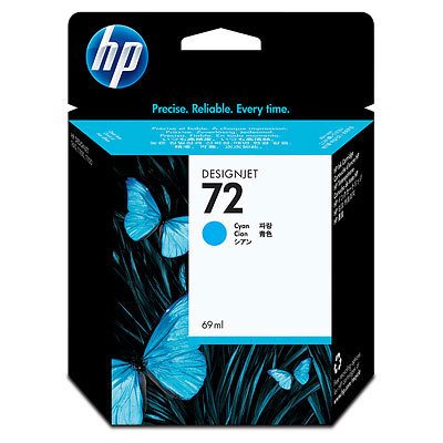 HP 72-C9398A (T610-T620-T770-T790-T795-T1100-T1120-T1200-T1300-T2300) Orjinal Mavi Kartuşu