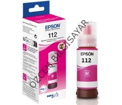 Epson 112/C13T06C34A (L5150/L5160/L6460/L6490/L6550/L6570/L6580/L11160/L15150/L15160/L15180/M15180) Orjinal Kırmızı EcoTank Kartuşu (70 ml)
