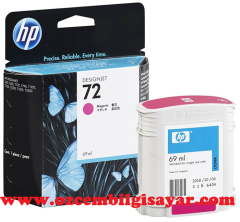 HP 72-C9399A (T610-T620-T770-T790-T795-T1100-T1120-T1200-T1300-T2300) Orjinal Kırmızı Kartuşu