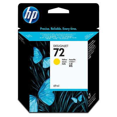 HP 72-C9400A (T610-T620-T770-T790-T795-T1100-T1120-T1200) Orjinal Sarı Kartuşu