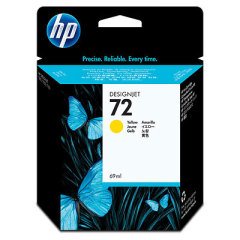 HP 72-C9400A (T610-T620-T770-T790-T795-T1100-T1120-T1200) Orjinal Sarı Kartuşu