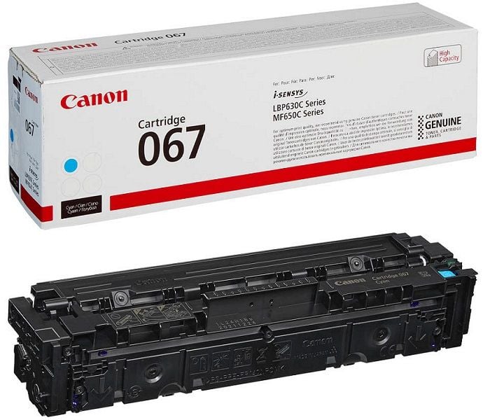 Canon CRG-067C (LBP631-LBP632-LBP633-MF651-MF655-MF656-MF657) Orjinal Mavi Toner