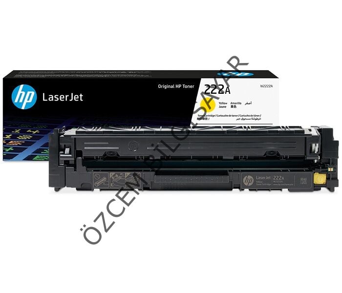 HP W2222A/222A (Pro 3201/Pro 3203/Pro 3204/Pro 3288/Pro MFP 3303/Pro MFP 3388) Orijinal Sarı Toner