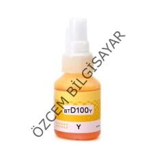 Brother BTD100Y (DCP-T230/DCP-T236/DCP-T430/DCP-T436/DCP-T530/DCP-T535/DCP-T536/DCP-T730/DCP-T830/MFC-T930/MFC-T935) Uyumlu Sarı Mürekkep
