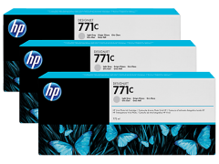HP 771C-B6Y38A (Z6200-Z6600-Z6680) 3'Lü Orjinal Açık Gri Kartuşu