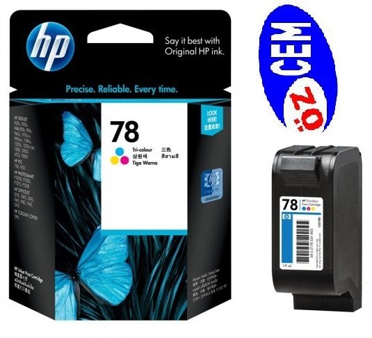 Boş HP C6578d (78d) Renkli (Color) İnkJet Mürekkep Kartuş Satış
