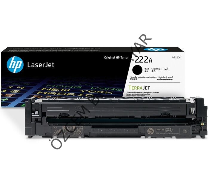 HP W2220/A222A (Pro 3201/Pro 3203/Pro 3204/Pro 3288/Pro MFP 3303/Pro MFP 3388) Orijinal Siyah Toner