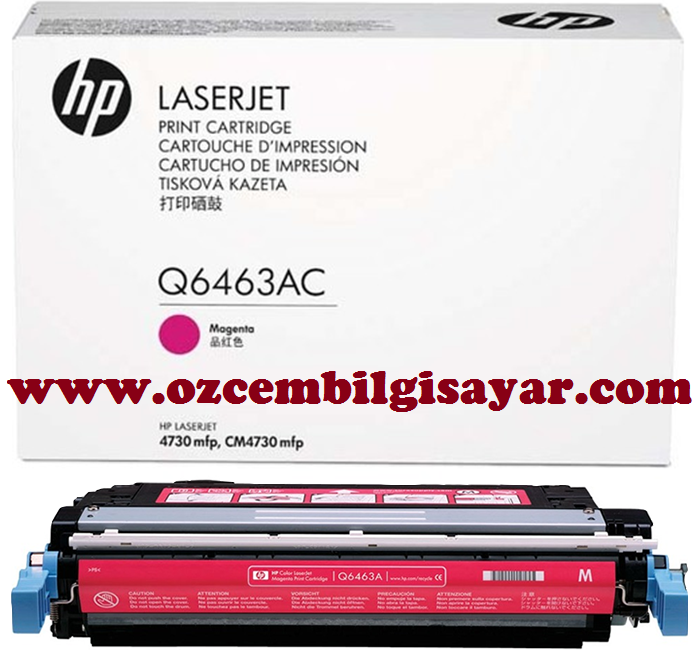 HP Q6463AC (4730-CM4730) Orjinal Kırmızı Toner